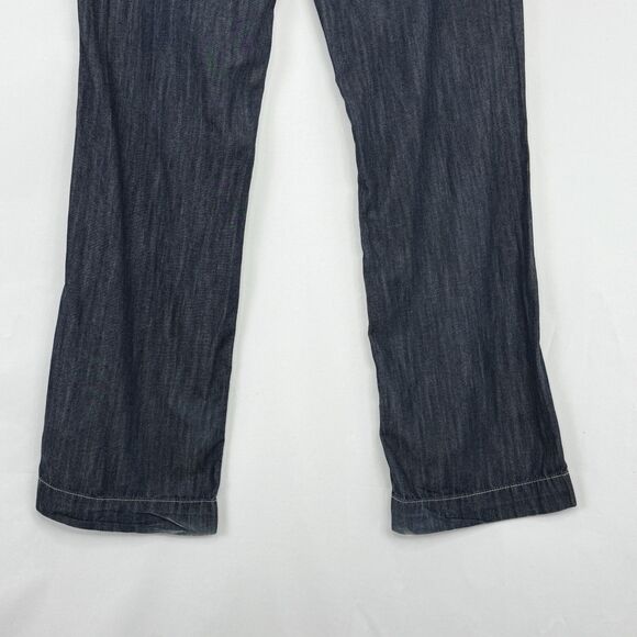 Tommy Hilfiger Denim Trousers Womens Size 8 Blue Gray Stretch Casual Straight - Picture 16 of 16